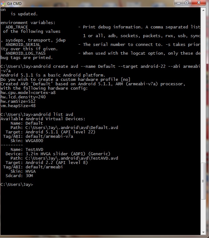 Android device created